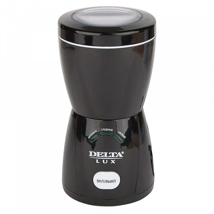 DELTA Кофемолка LUX DL 88 K черная