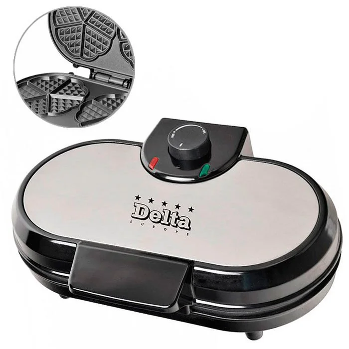 DELTA Вафельница электрическая Венская DL 034