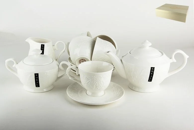 КОРАЛЛ Набор чайный 15 пр.Зара CPT0116-A