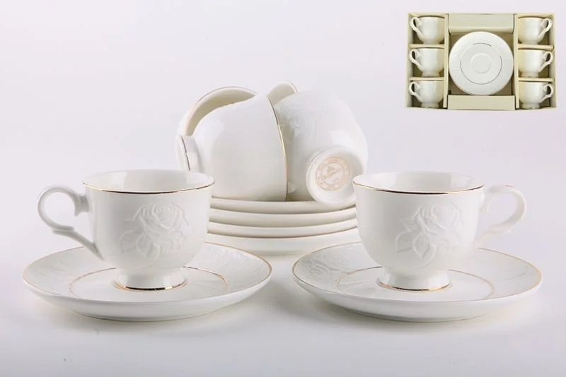 КОРАЛЛ Набор кофейный 12пр.Роза CS507009-AGIFT