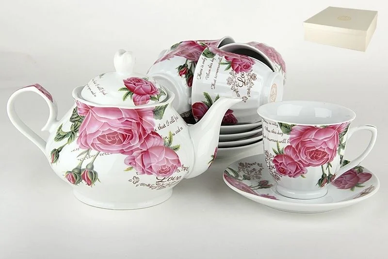 КОРАЛЛ Набор чайный 13пр. Лирика RD10-13G