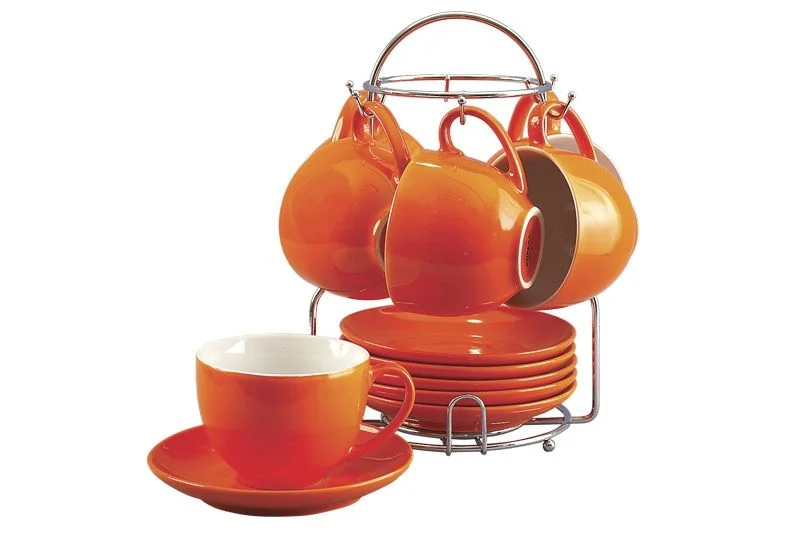 КОРАЛЛ Набор чайный 12пр.Апельсин TS012-OR