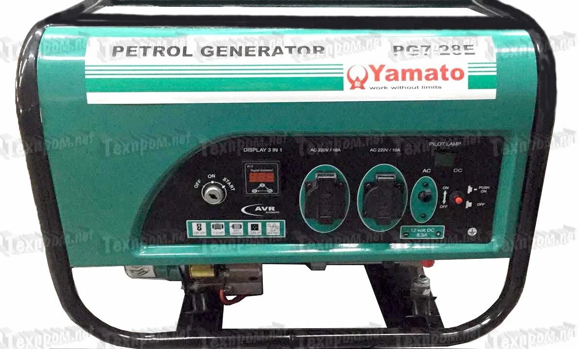 YAMATO Генератор бензиновый PG7-28E