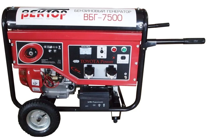 ВЕКТОР Генератор бензиновый ВБГ-7500