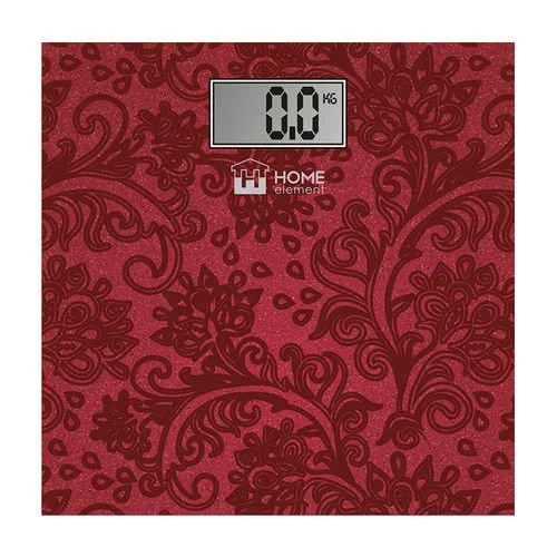 HOME ELEMENT Весы напольные электронные HE SC 904 бургунди