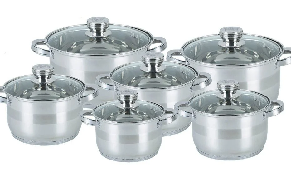 KINGHOFF Набор кастрюль (12пр.) KH 4486