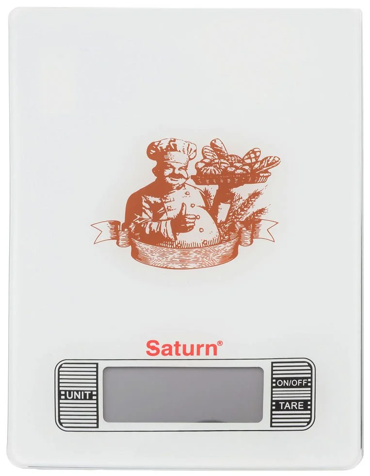SATURN Весы кухонные ST KS 7235 brown