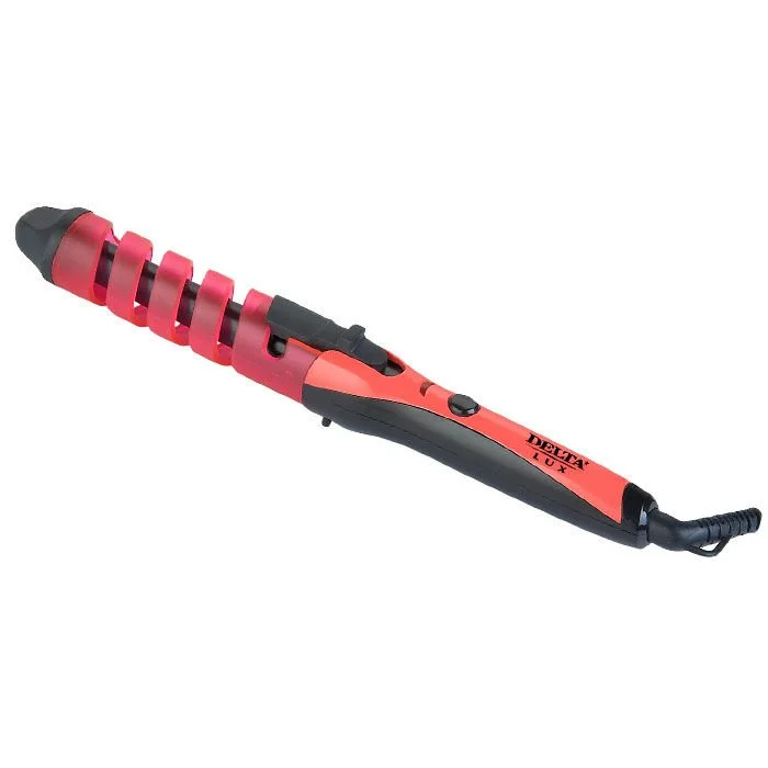 DELTA Щипцы для завивки волос LUX DL 0625 красные