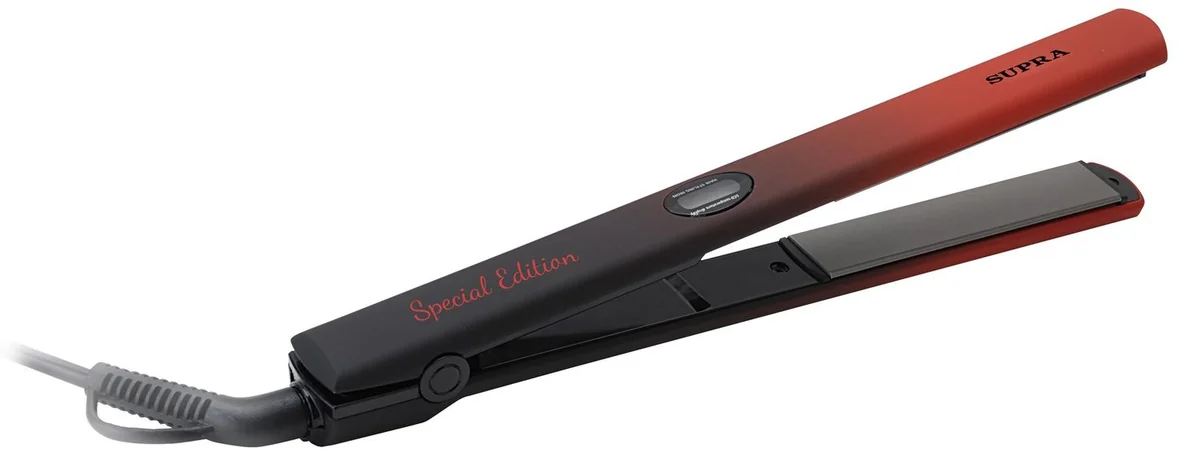 SUPRA Выпрямитель д/волос HSS 1290 red black