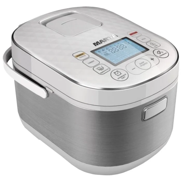 MARTA Мультиварка MT 1981 белый/серебро