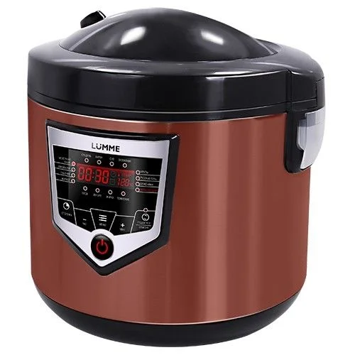 LUMME Мультиварка LU 1444 черный/красный