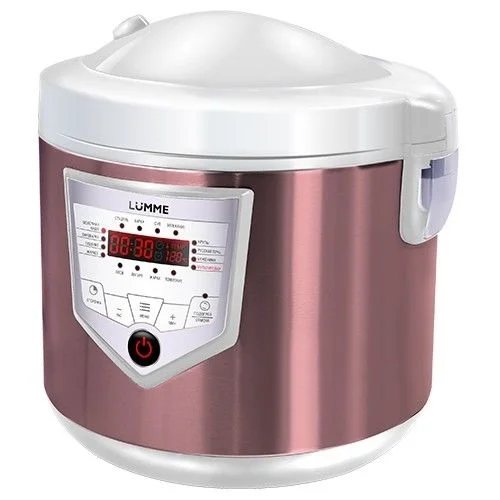 LUMME Мультиварка LU 1446 белый/розовый CHEF PRO