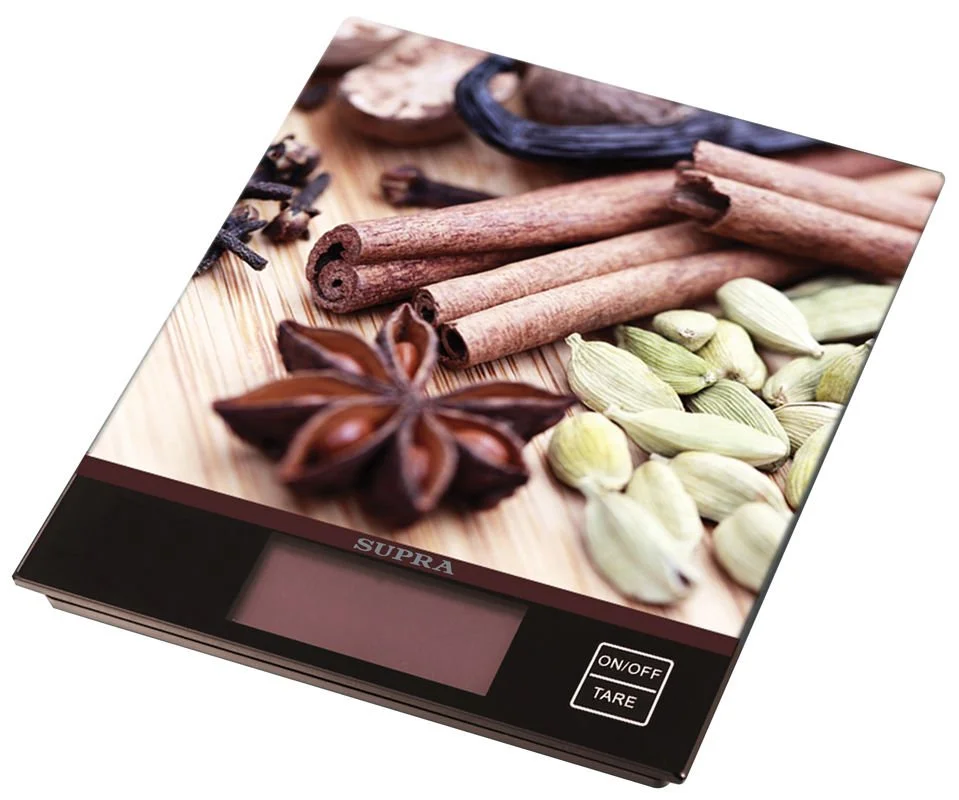SUPRA Весы кухонные BSS 4097 brown
