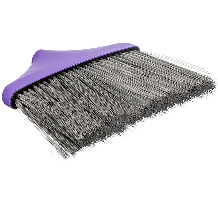 М-ПЛАСТИКА Щётка для уборки мусора МЕГА с длинным ворсом М 5112 фиолетовый