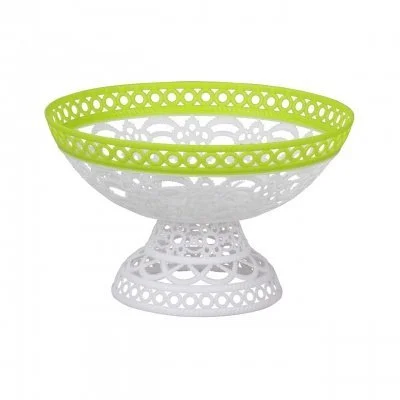 АЛЬТЕРНАТИВА Сухарница 17см. Семь злаков люкс М 5136 бело-зеленый