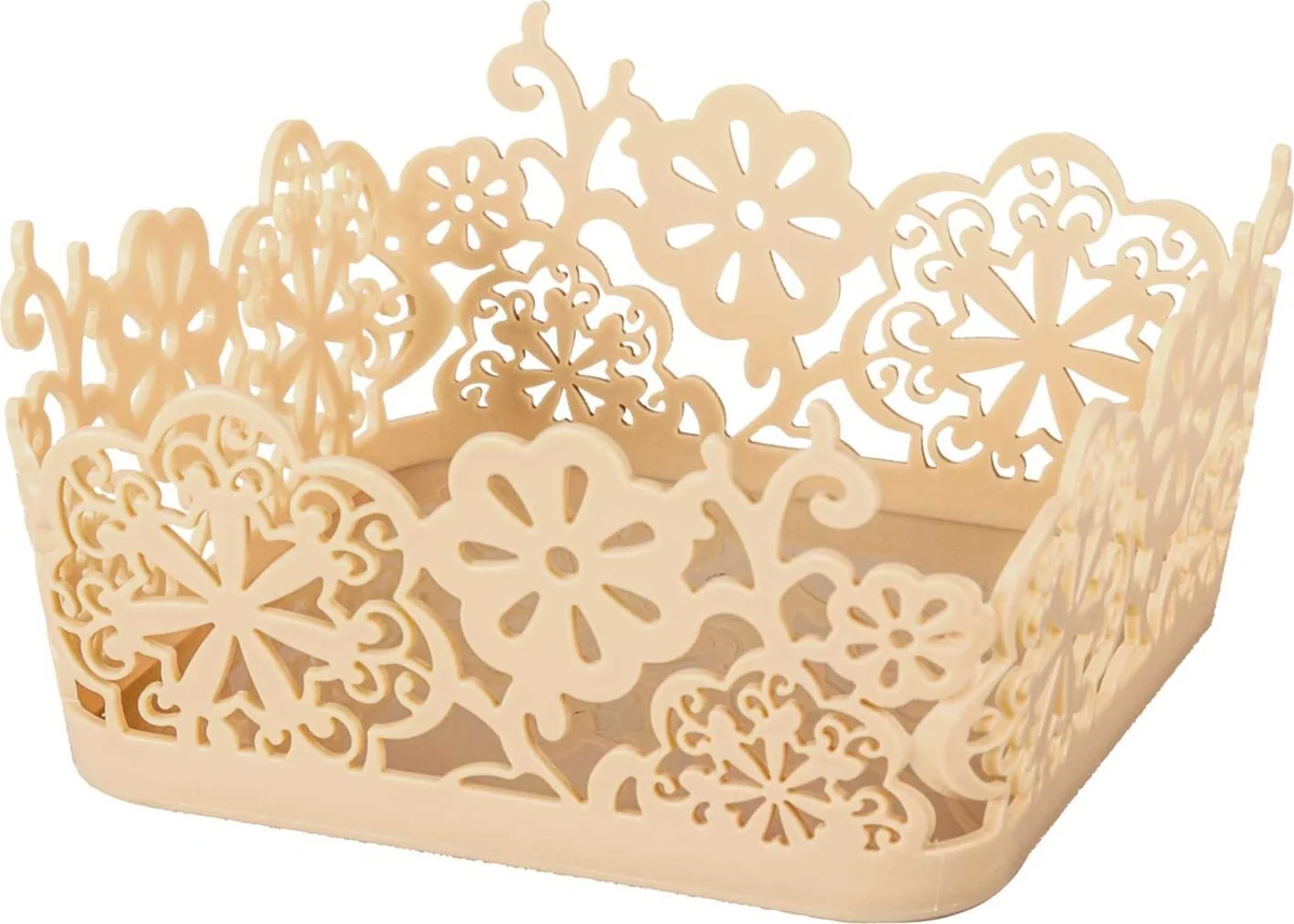 АЛЬТЕРНАТИВА Сухарница 16,2*16,2см. Соната М 6035 бежевый