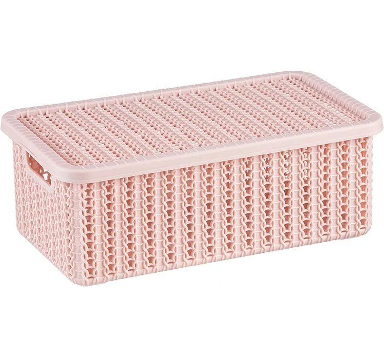 М-ПЛАСТИКА Коробка 3,0 л. Вязание М 2369 чайная роза