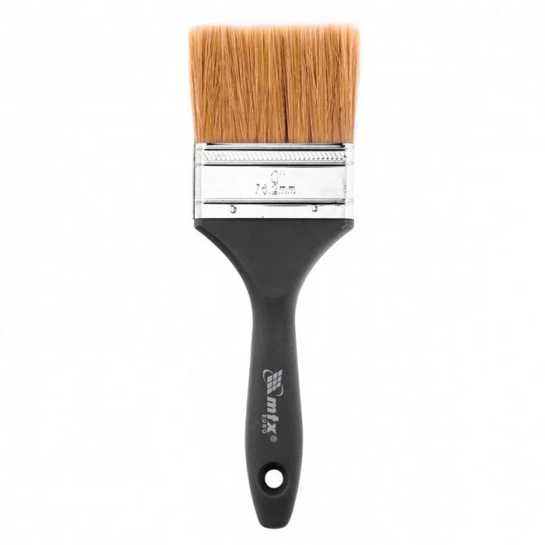 MATRIX Кисть плоская Евро 1, 5, натуральная щетина, пластмассовая ручка 83062