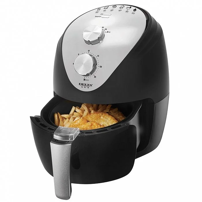 DELTA Мультипечь 2,5 л. LUX DL 6101 черная
