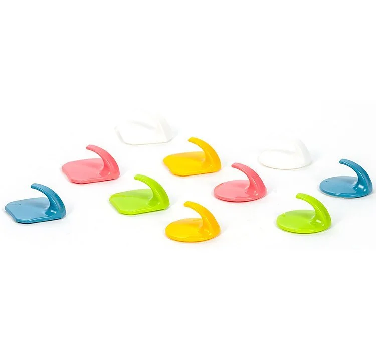 М-ПЛАСТИКА Крючок самоклеящийся 10шт. Мозаика М 2232 микс