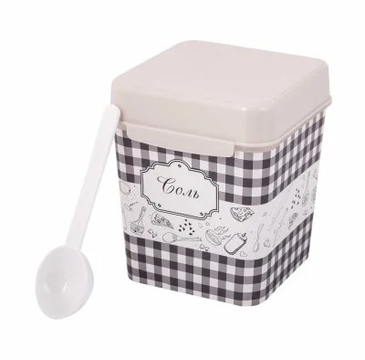 АЛЬТЕРНАТИВА Ёмкость для соли 1,2 л. Плетенка М 4832