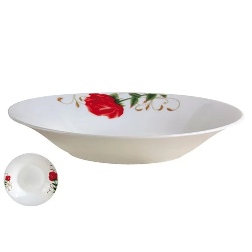 КОРАЛЛ Тарелка глубокая 20 см Роза ZHL-1647/20