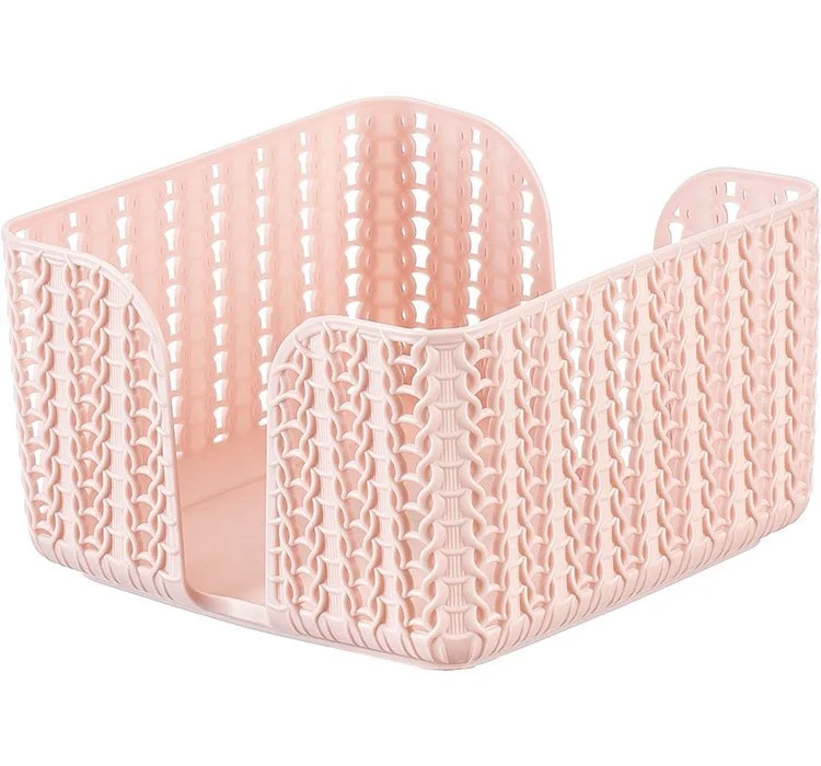 М-ПЛАСТИКА Салфетница Вязание М 1193 чайная роза