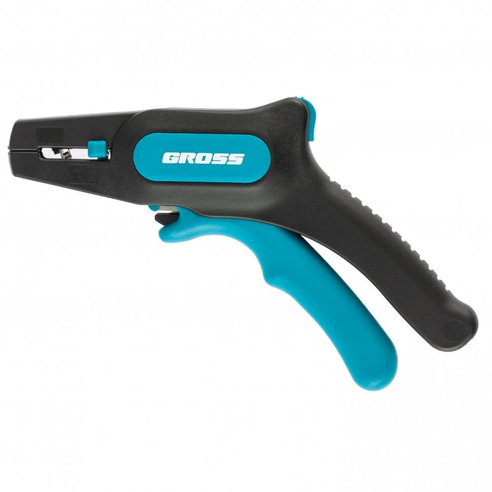 Gross Щипцы для зачистки электропроводов 0,2-6 мм2 (10-24 AWG), лезвие: нержавеющая сталь 17722