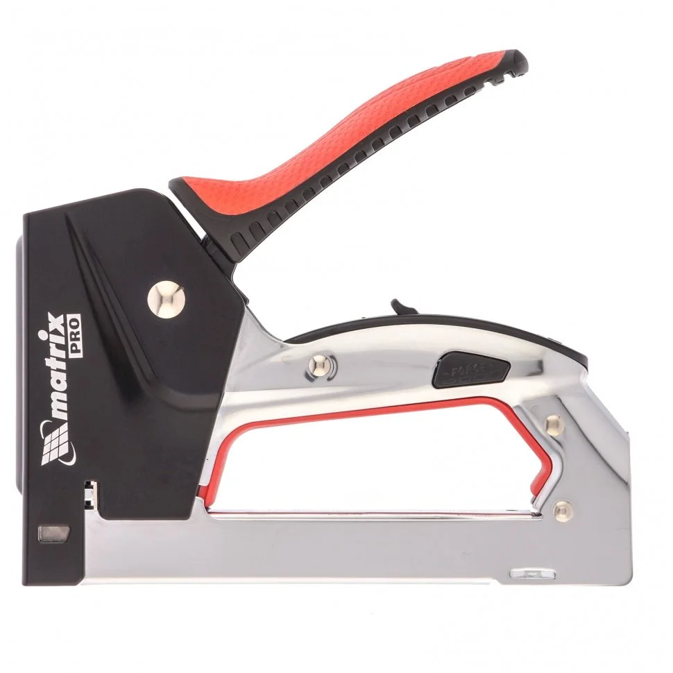 Matrix PRO Степлер мебельный, стальной, тип 53, 6-14 мм, тип 300, 14 мм, тип 500, 14 мм, 40918