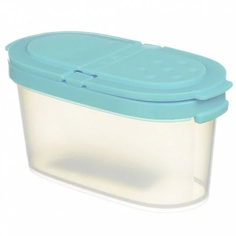 М-ПЛАСТИКА Емкость для сыпучих продуктов 0,12 л. М 1245 аквамарин
