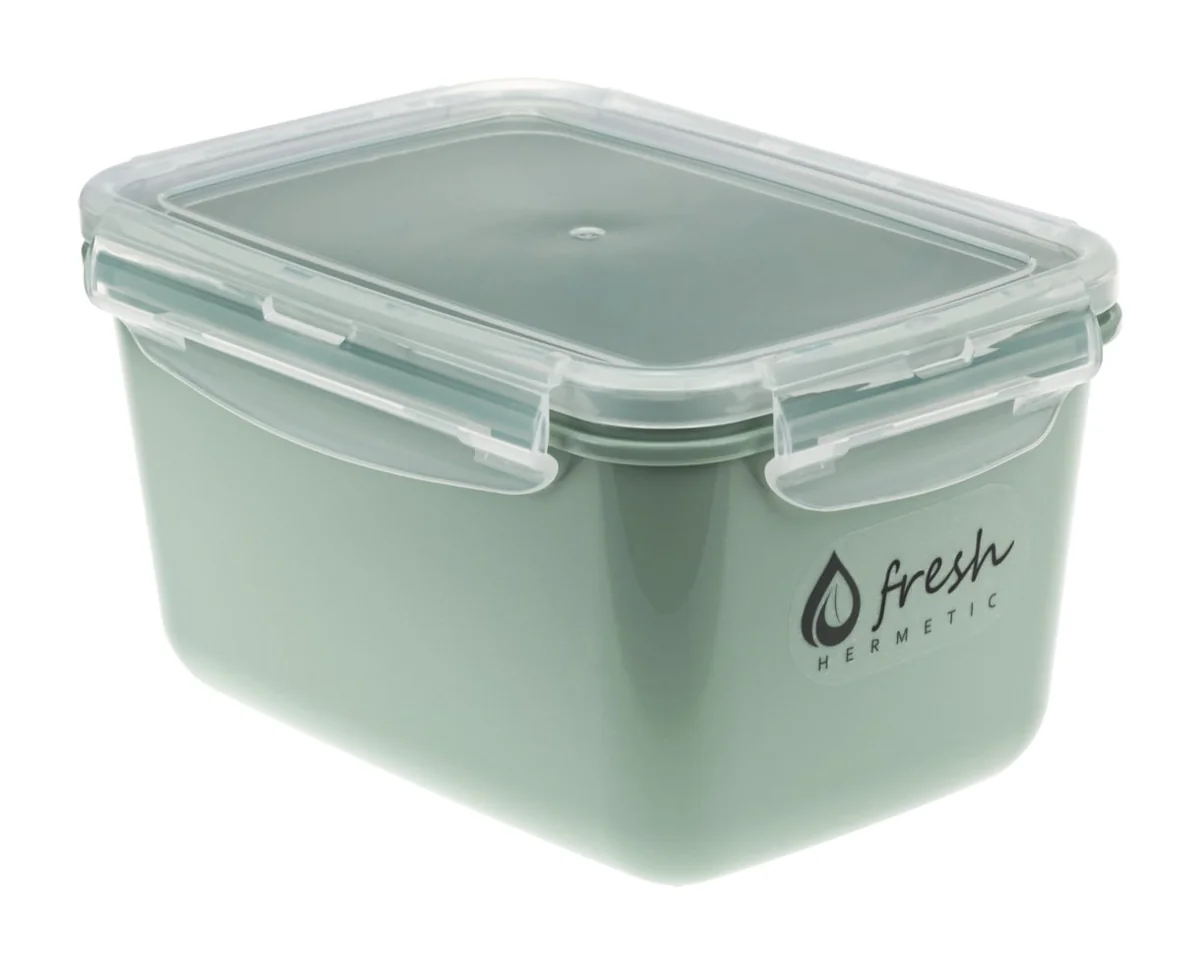 М-ПЛАСТИКА Ёмкость для продуктов 1,3 л. ФРЕШ М 1423 фисташковый