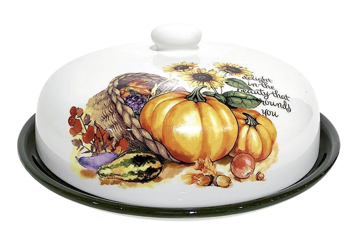 КОРАЛЛ Блюдо для блинов Урожай ZFC246-6