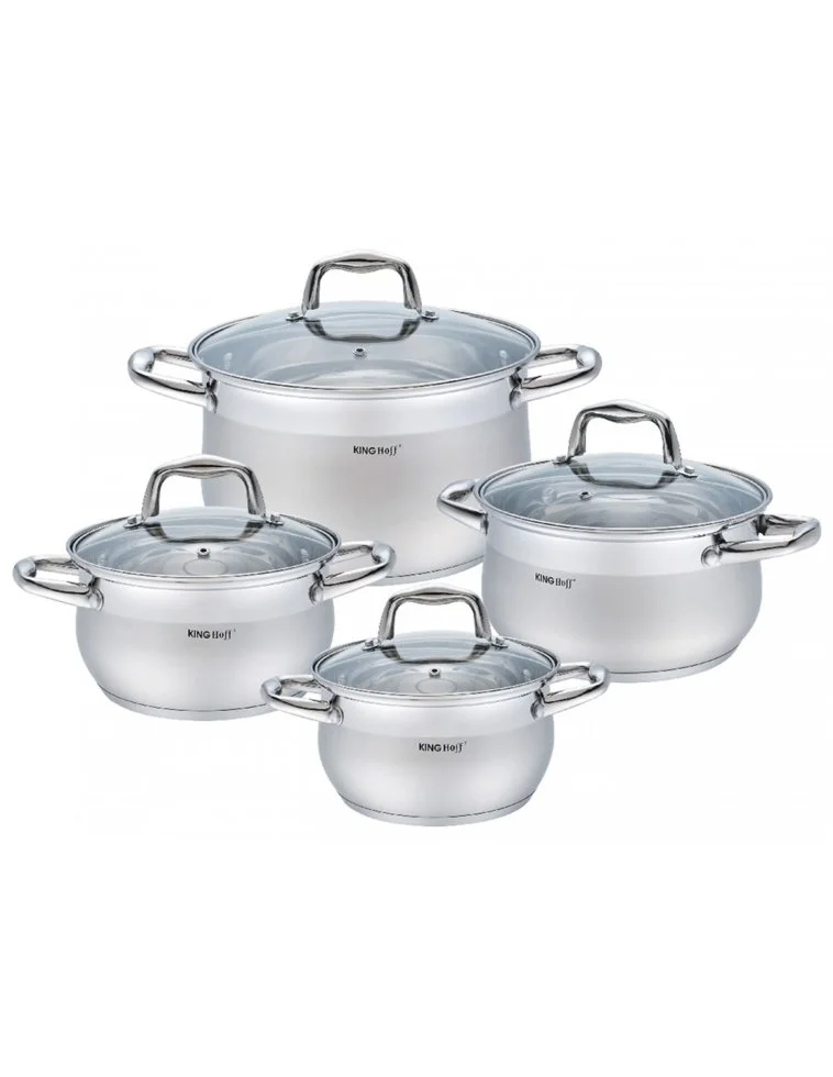 KINGHOFF Набор кастрюль (8пр.) KH 1421