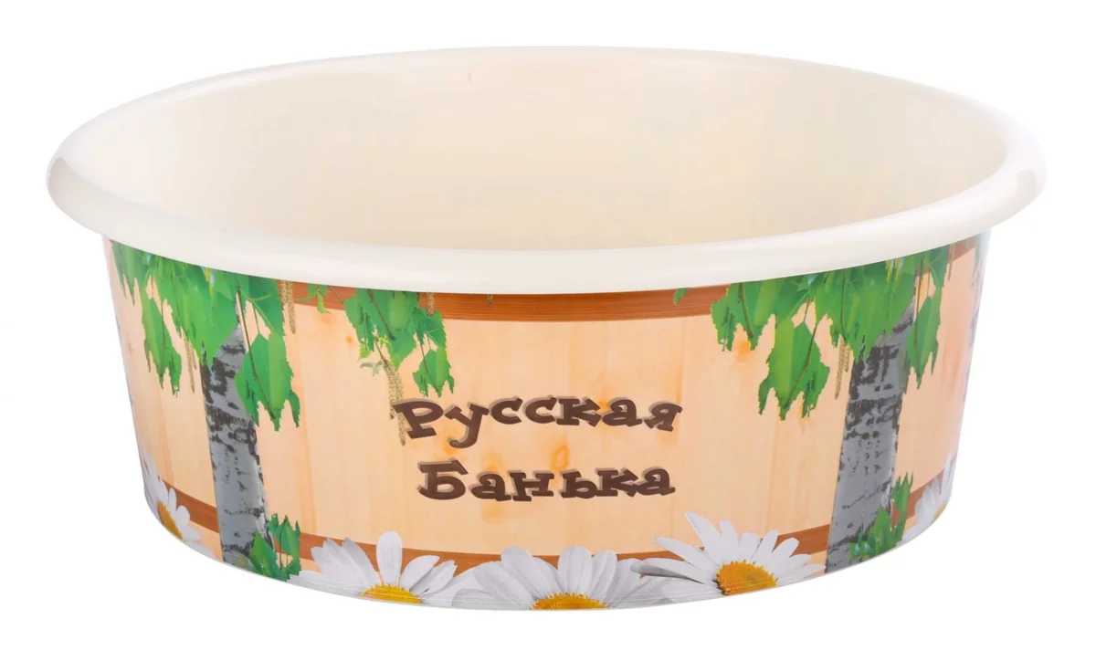 АЛЬТЕРНАТИВА Таз 20 л. Русская банька М 2560