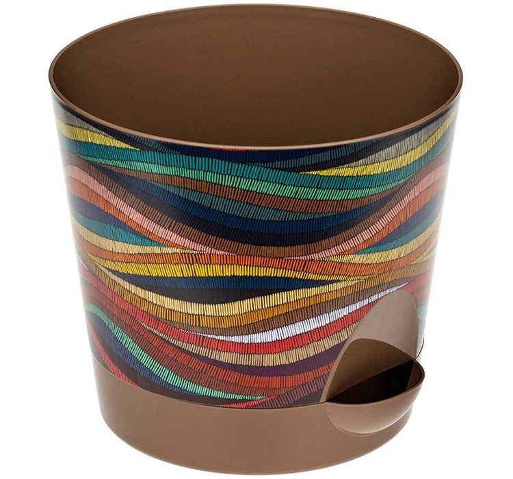 М-ПЛАСТИКА Кашпо Ника- Волны 1,6 л. М 3077