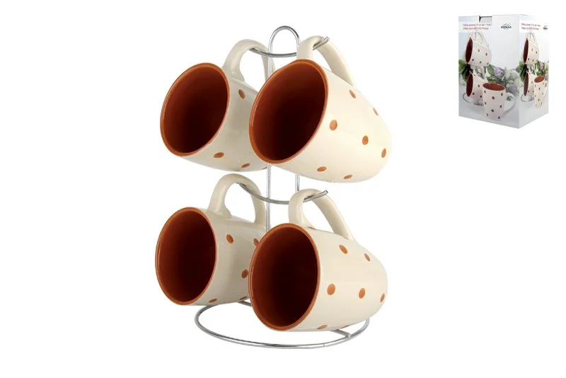 КОРАЛЛ Набор кружек 4 пр. Ронда HEN1342