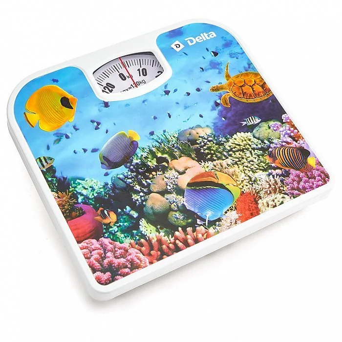 DELTA Весы механические напольные Подводный мир D 9409