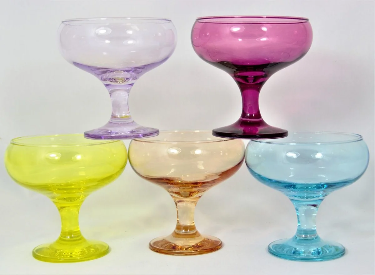 PASABAHCE Набор креманок 2шт. ICE VILLE 440336 /163 радуга