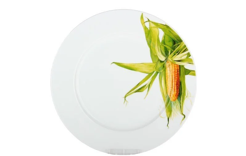 КОРАЛЛ Тарелка обеденная 26 см Овощи YQ1811