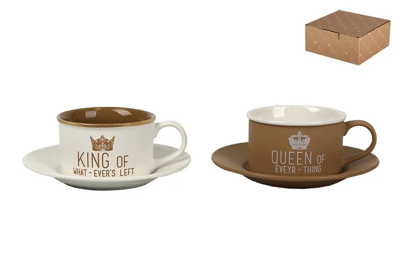 КОРАЛЛ Набор чайный 2 пр. Королевский BRJC007-766AB