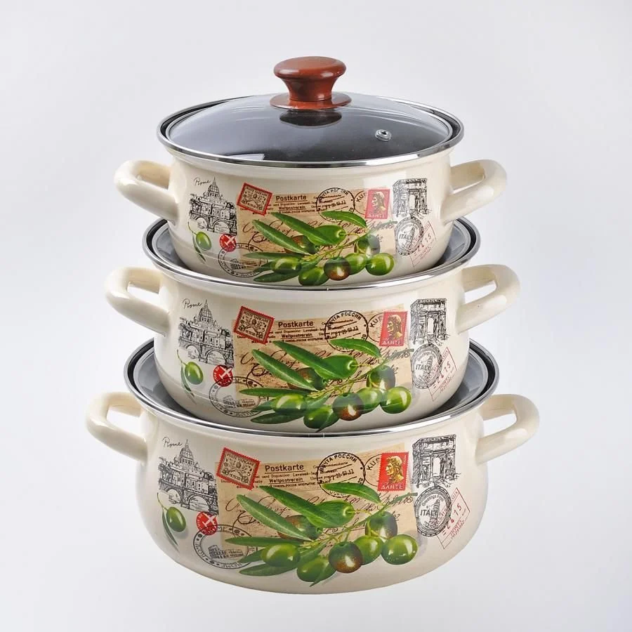 КМК Набор кастрюль (6пр.) Римские каникулы - экстра