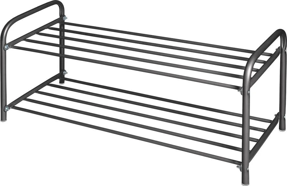 НИКА Этажерка для обуви «Ника комфорт» ЭТК2/Ч черный