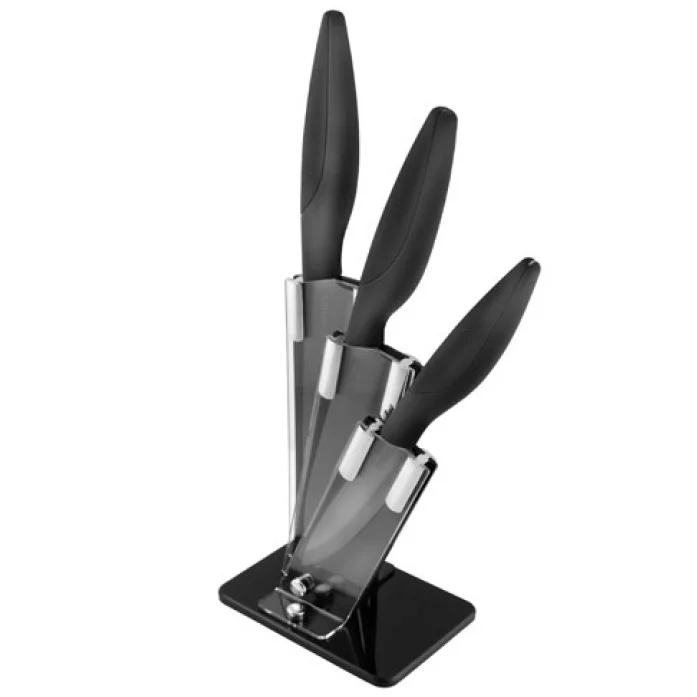 GREYS Набор ножей (4пр.) ART NOIR черный GK 100