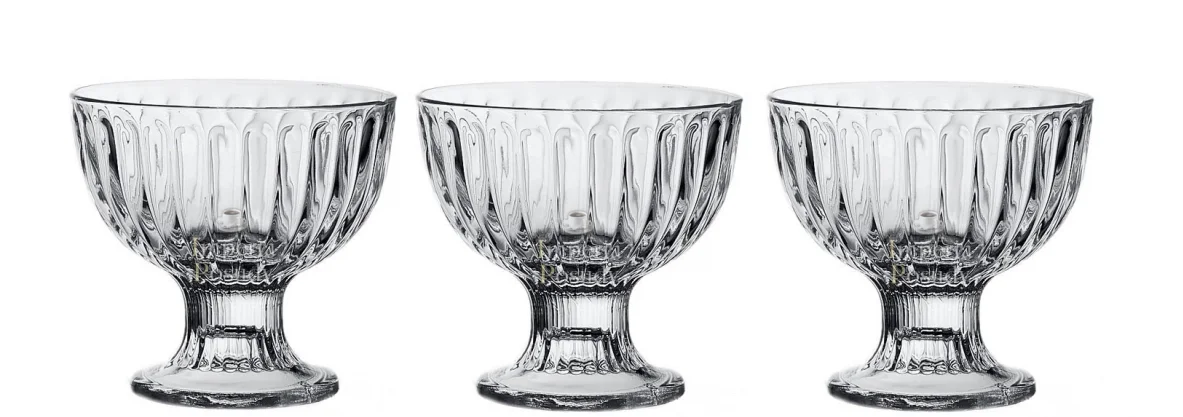 PASABAHCE Набор креманок 3шт. Ice Ville 51018