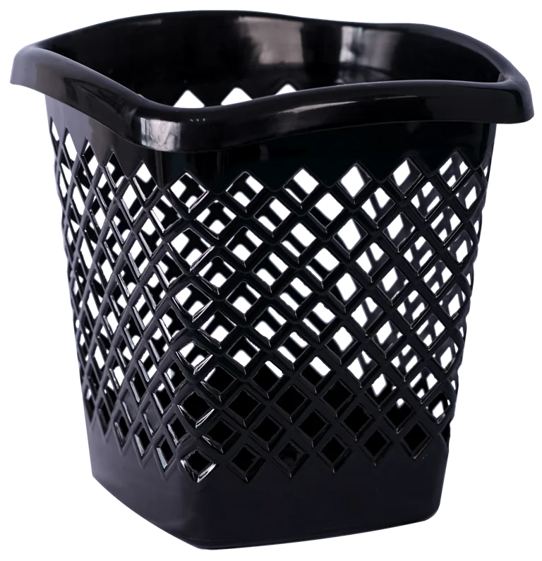 АР ПЛАСТ Корзина для мусора Офис 16022 черный