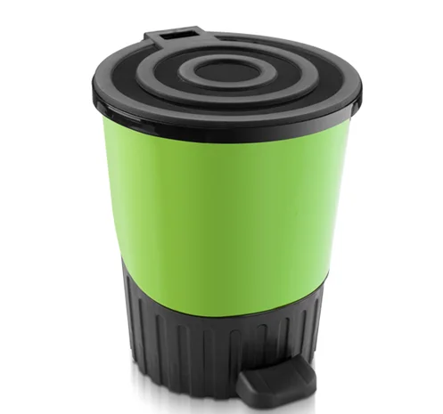 DD STYLE Ведро для мусора 14,0 л. 01062 салатовый