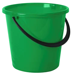 АР ПЛАСТ Ведро 10,0 л. Ромашка 02013 зеленый