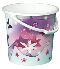 АР ПЛАСТ Ведро с аппликацией 10,0 л. 02032 белый