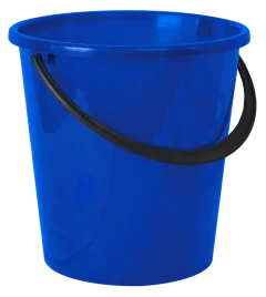 АР ПЛАСТ Ведро 12,0 л. Ромашка 02014 ультрамарин
