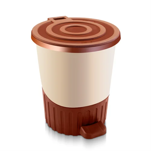 DD STYLE Ведро для мусора 26,0 л. 01063 бежевый